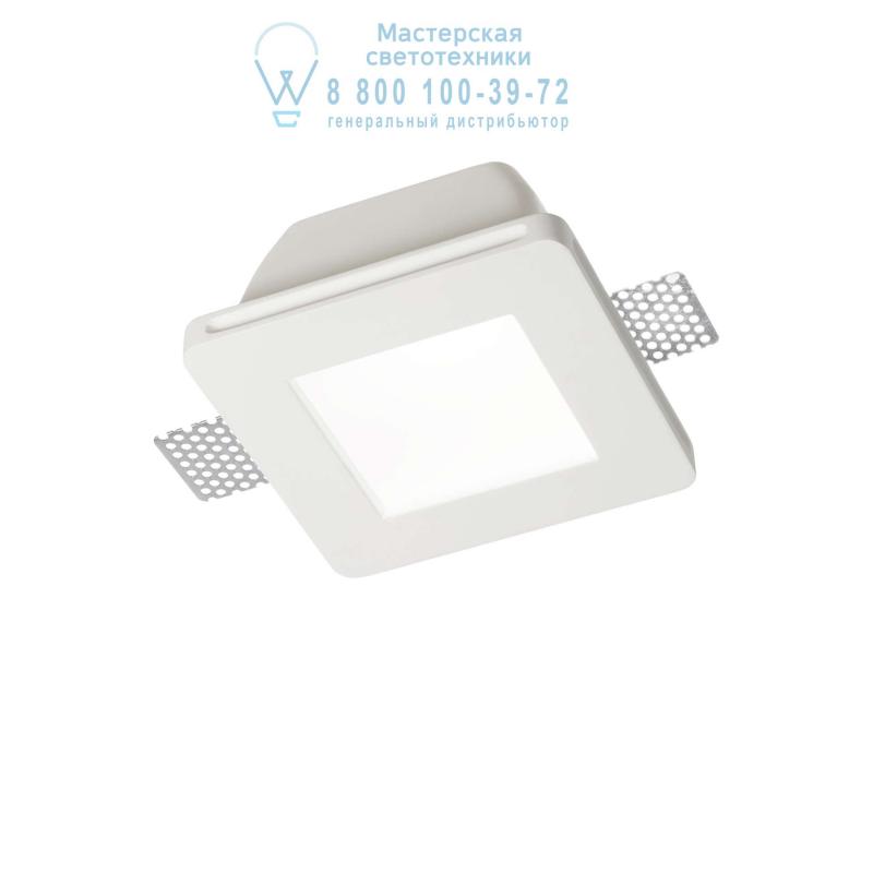 Ideal Lux SAMBA FI1 SQUARE BIG GLASS встраиваемый светильник белый 150116