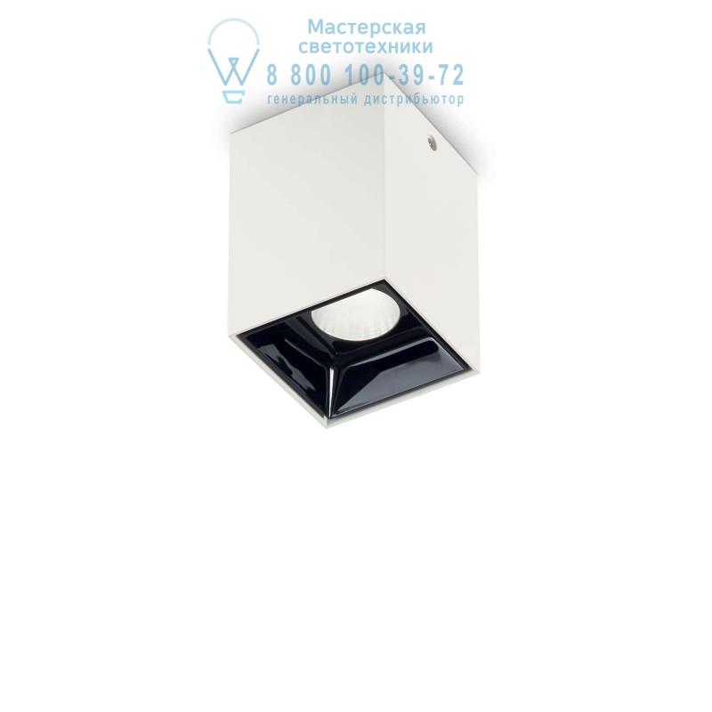 Ideal Lux NITRO 10W SQUARE BIANCO потолочный светильник белый 206035