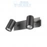 Ideal Lux SPOT AP2 NERO накладной светильник черный 156743