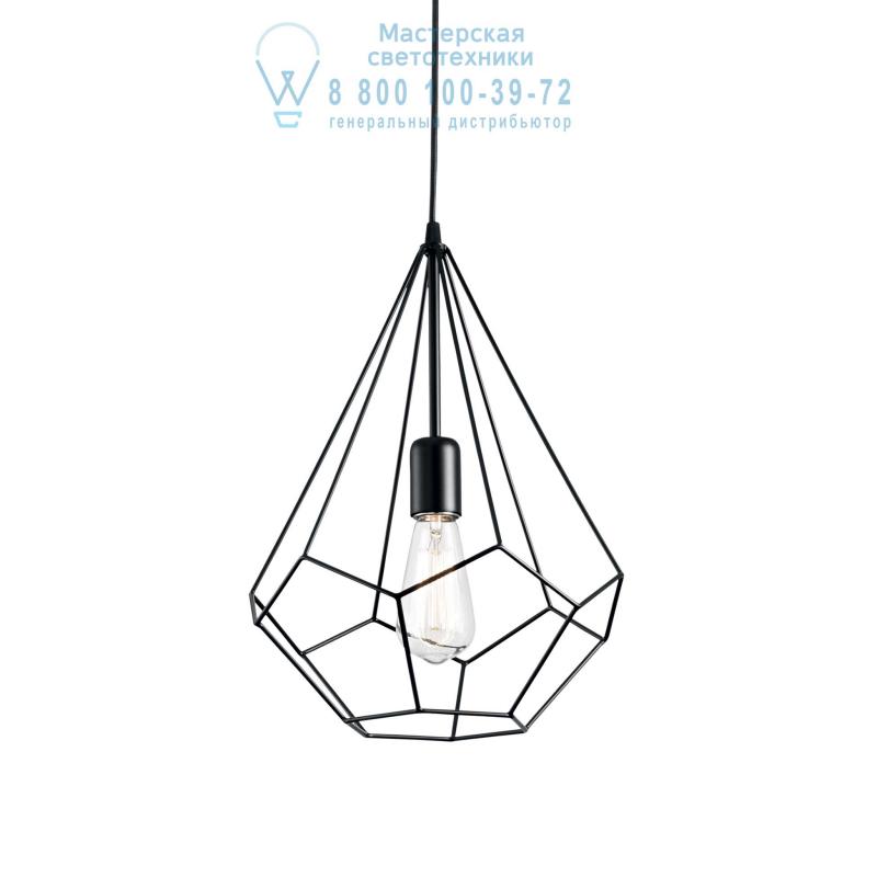 Ideal Lux AMPOLLA-3 SP1 NERO подвесной светильник черный 148175
