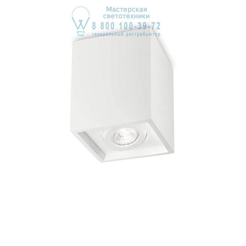 Ideal Lux OAK PL1 SQUARE BIANCO потолочный светильник белый 150468