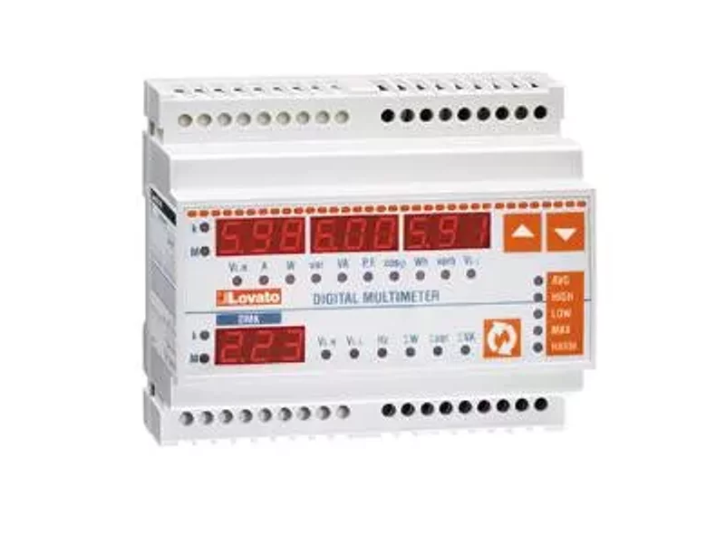 DMK 62 Модульный цифровой мультиметр, 251 измер., RS485, LED, Lovato Electric