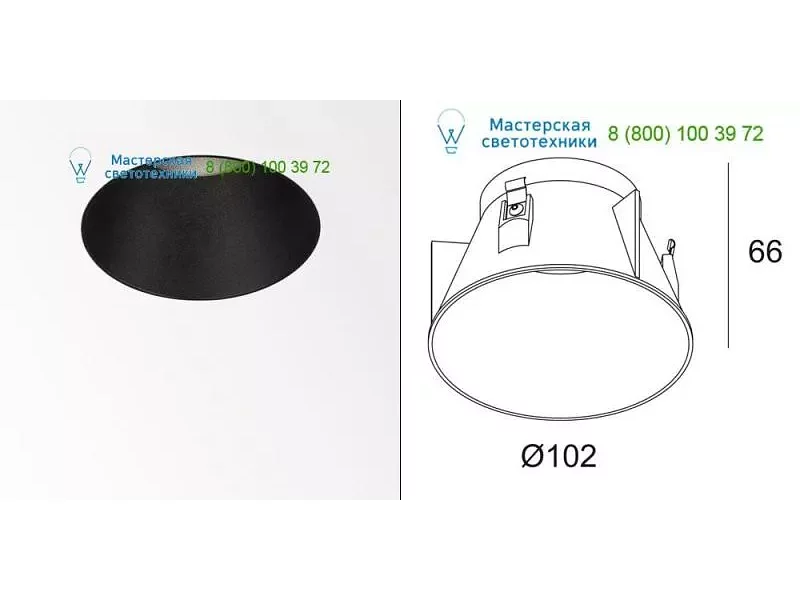 4000030MMAT Delta Light iMAX COVER ROUND TRIMLESS