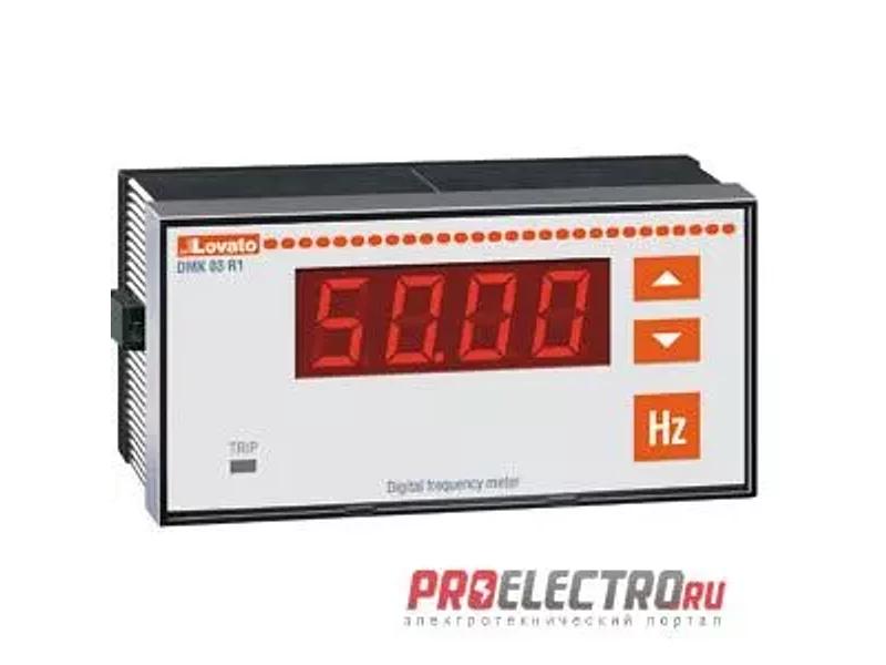 DMK03R1 Цифровой однофазный частотомер,15÷65Hz, LED, Lovato Electric