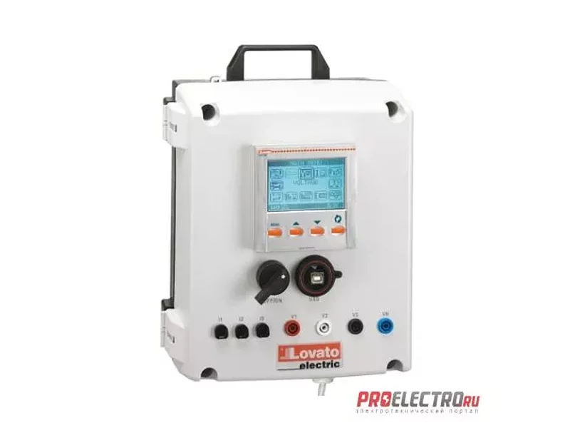 DMGM380001 Переносной цифровой мультиметр с LCD дисплеем, Lovato Electric