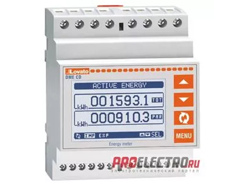 DMECDPV1 Концентратор данных, 8 входов, расширяемый, Lovato Electric