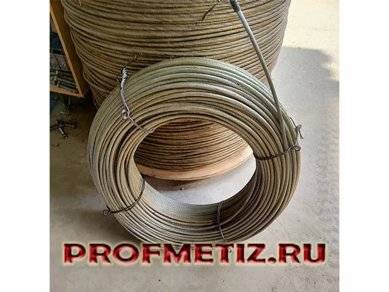 Трос молниезащитный СТО 71915393-ТУ 062-2008 ф 8,0 - 22,5 мм.