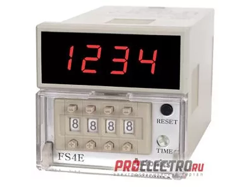 FS4E Цифровой счетчик, 4 цифры, 100-240VAC, A1050000146