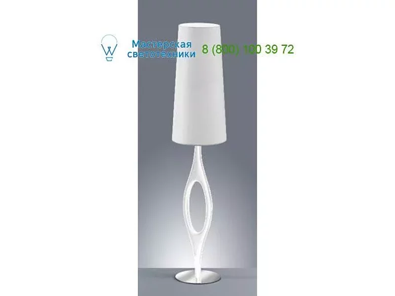 White/chrome Trio 400800101, торшер