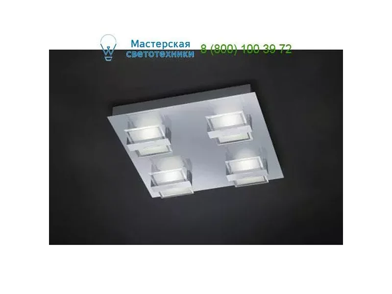 Trio brushed alu/chrome 624610406, накладной светильник