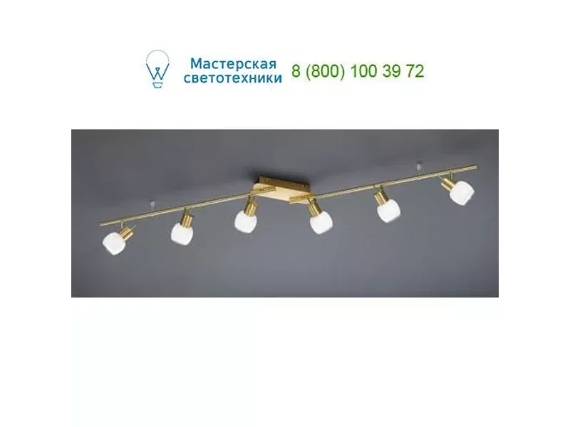 Matt brass Trio 826410608, накладной светильник > Spotlights