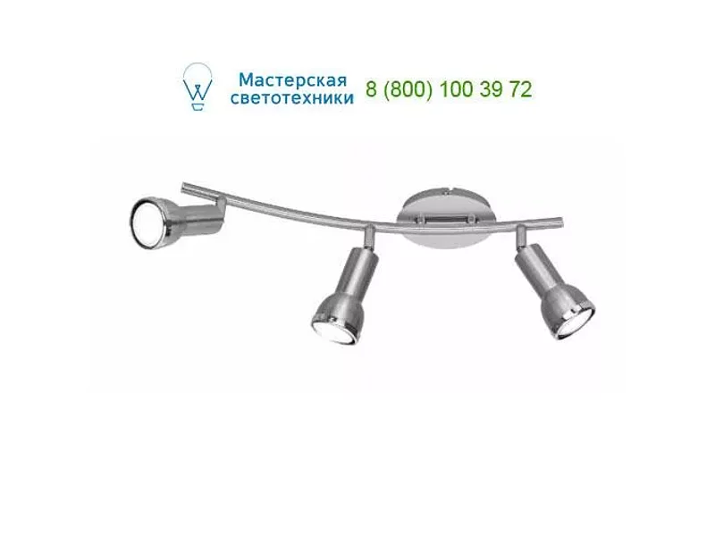 827610307 matt nickel/chrome Trio, накладной светильник