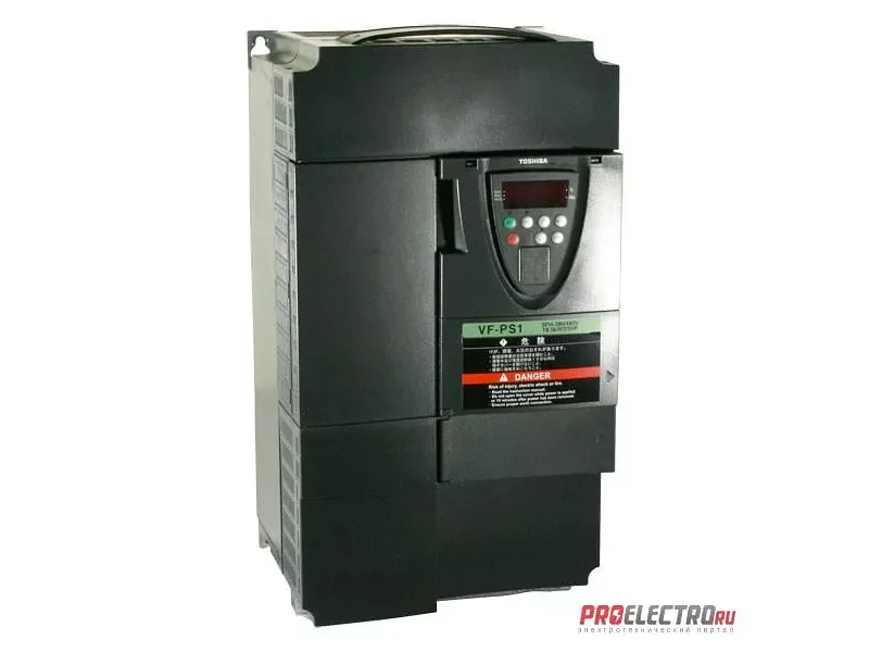 Преобразователь частоты Toshiba VFPS1-4220PL (DCL, EMC, GTR7) 22кВт 48А 3x380В