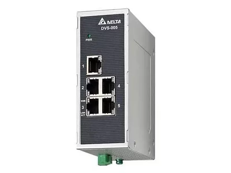 DVS-005I00 Неуправляемый коммутатор Ethernet, 5 портов FE, -10...+60 С
