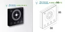 30090330 RGB TOUCH CONTROLLER DMX Delta Light