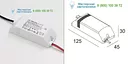 Delta Light LED POWER SUPPLY 650mA-DC / 10W DIM8 30090915ED8