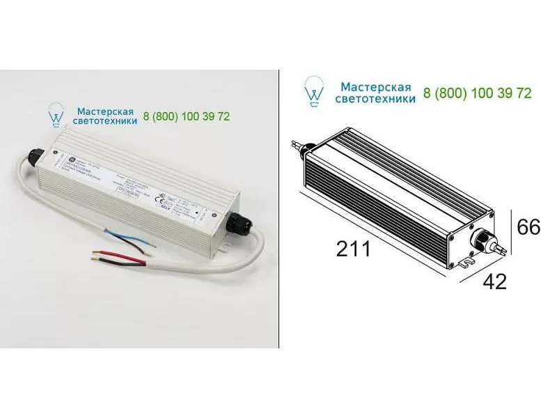 LED POWER SUPPLY 24V-DC / 150W Delta Light 3008924150
