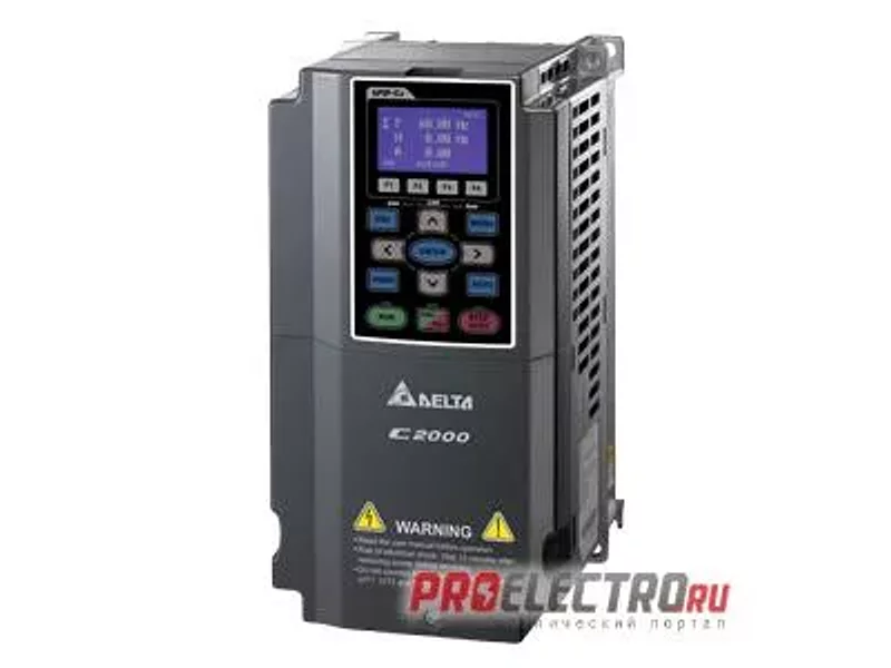 VFD 015C43A Преобразователь частоты (1,5kW 380V), Delta Electronics