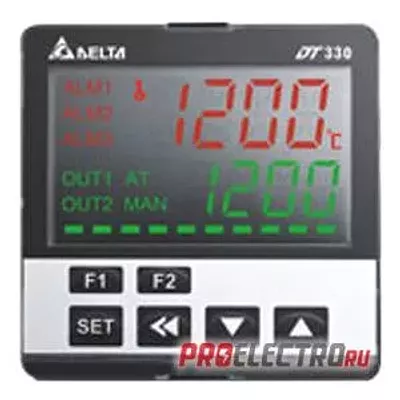 DT330VA Температурный контроллер, 72x72мм, питание 80-260VAC, Delta Electronics