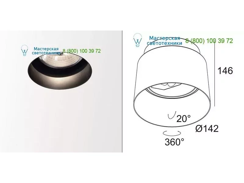 202156100W GRAND DIRO TRIMLESS D 111 Delta Light
