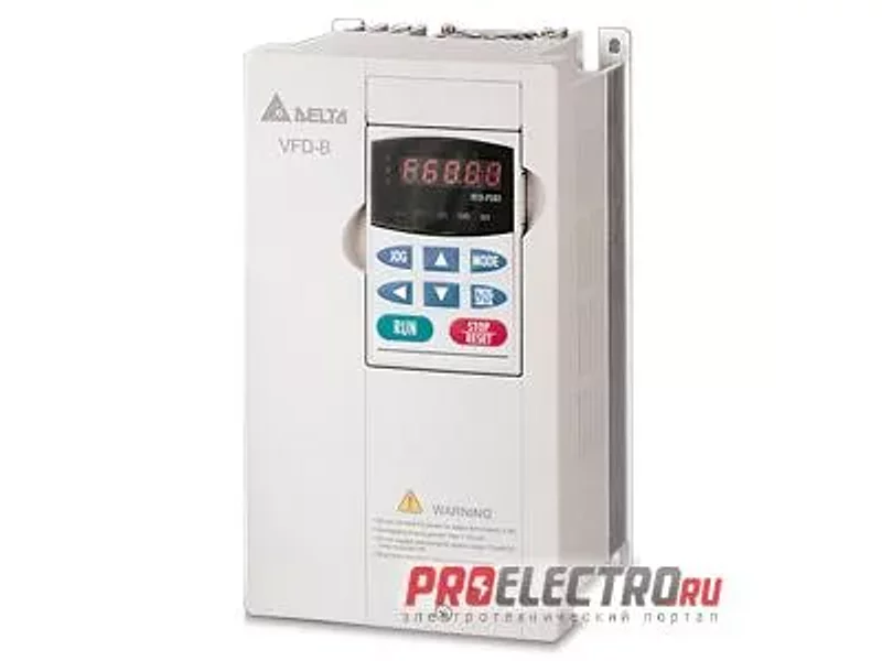 VFD022B43B Преобразователь частоты (2.2kW 380V), Delta Electronics
