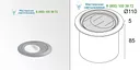 LOGIC R A WALLWASH SBL Delta Light 213482125B