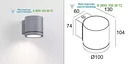 Delta Light 2320207A DOX 100