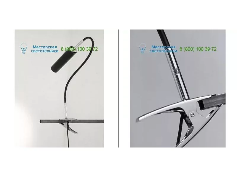 CS.TA.2005 Catellani & Smith black, настольная лампа > Desk lamps