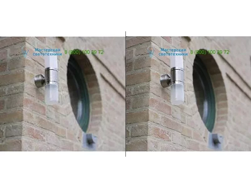 Stainless steel Bel Lighting 776.G9.04, Outdoor lighting > Wall lights > Surface mounted &