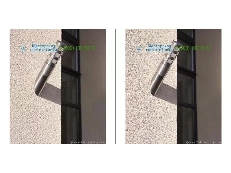 Bel Lighting 762.E2.04 stainless steel, Outdoor lighting > Wall lights > Surface mounted