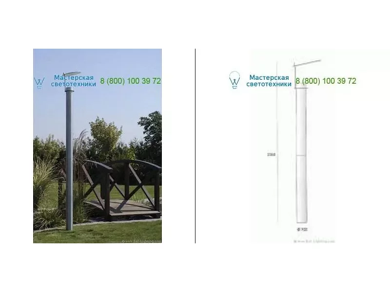 815.CD.04 Bel Lighting stainless steel, Outdoor lighting > Floor/surface/ground > Garden l