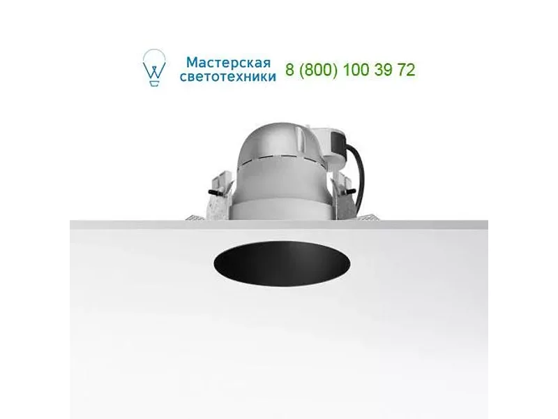Flos Architectural 03.4491.74 black, встраиваемый светильник