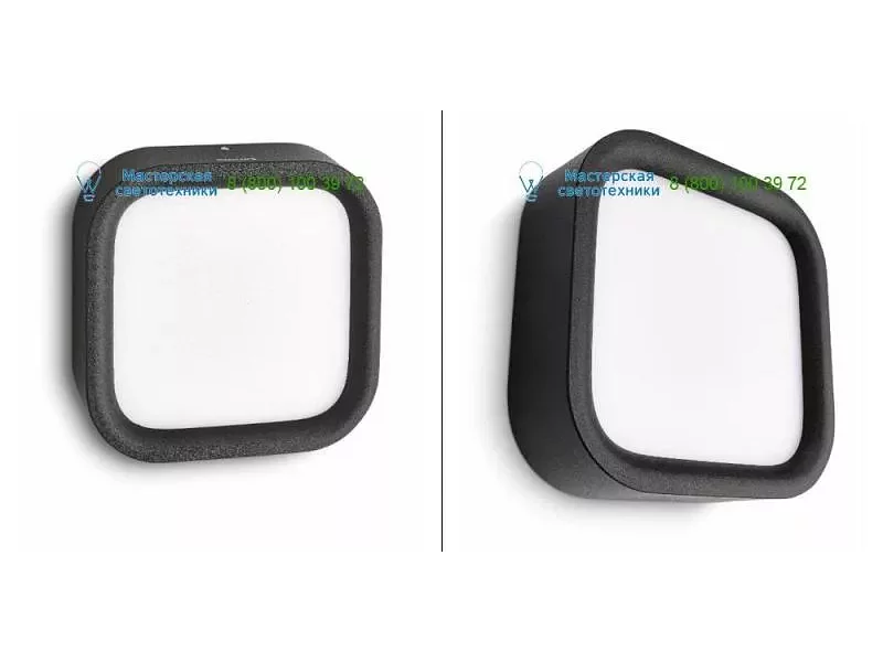 172693016 black Philips, Outdoor lighting > Wall lights > Surface mounted > Diffuse lig
