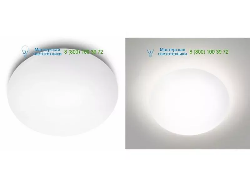 Philips 318023116 white, накладной светильник > Ceiling