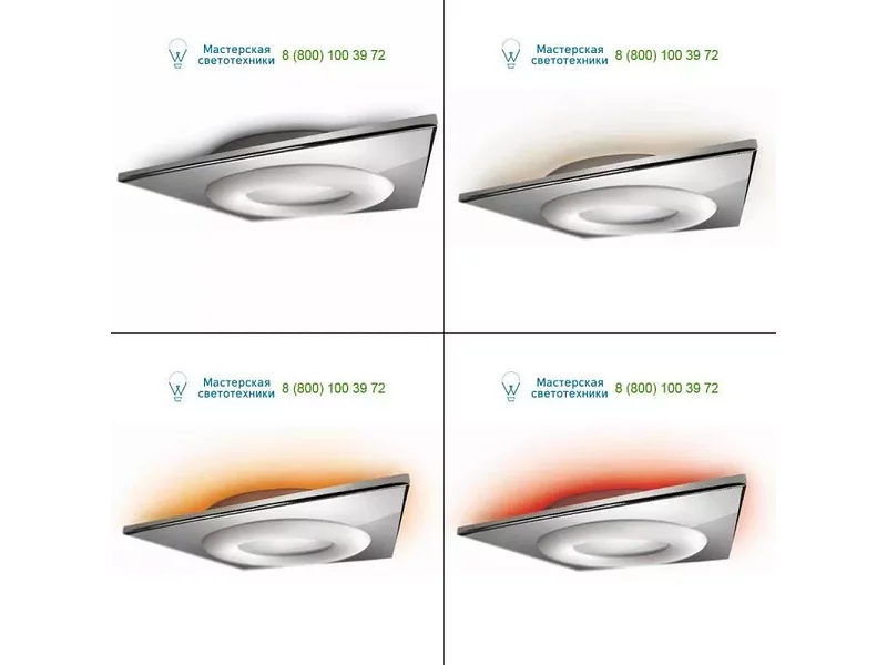 Philips chrome 301881116, накладной светильник