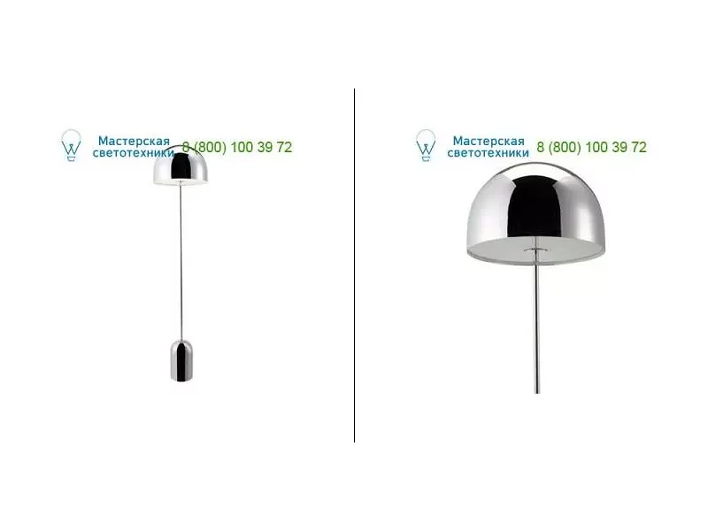 BES01CH-FEUM Tom Dixon chrome, торшер