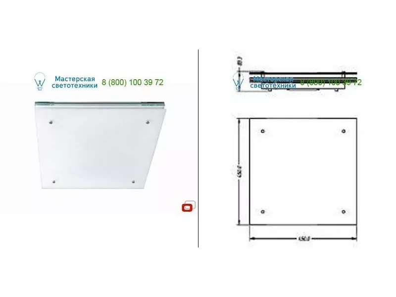 32501/31/LI white Lirio, накладной светильник > Ceiling