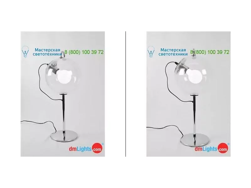 Transparent Artemide A000450, настольная лампа