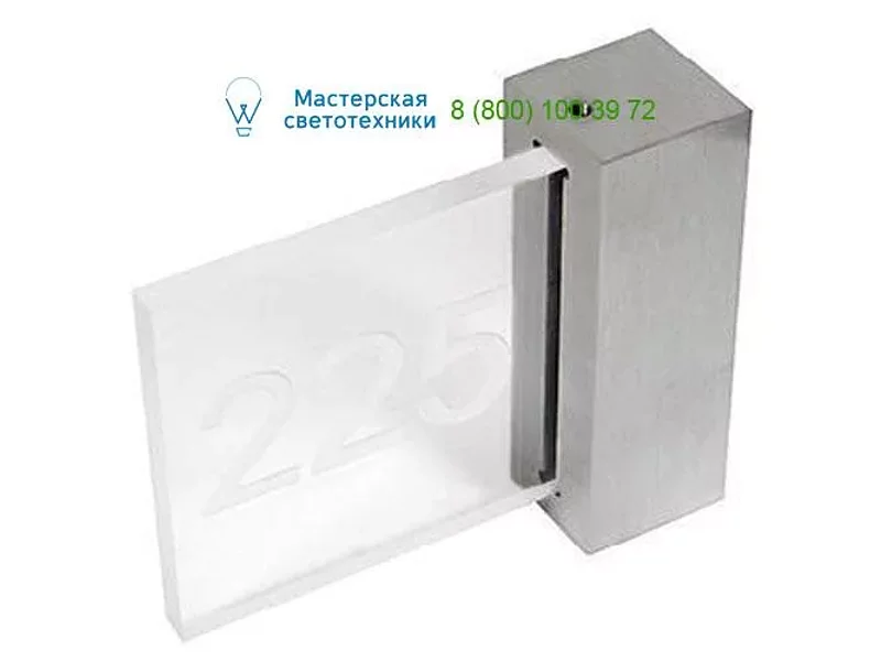 PSM Lighting 1660.10.CW alu grey, накладной светильник