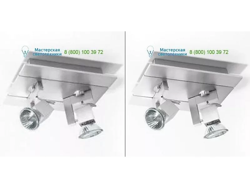 982.14 PSM Lighting alu satin, накладной светильник