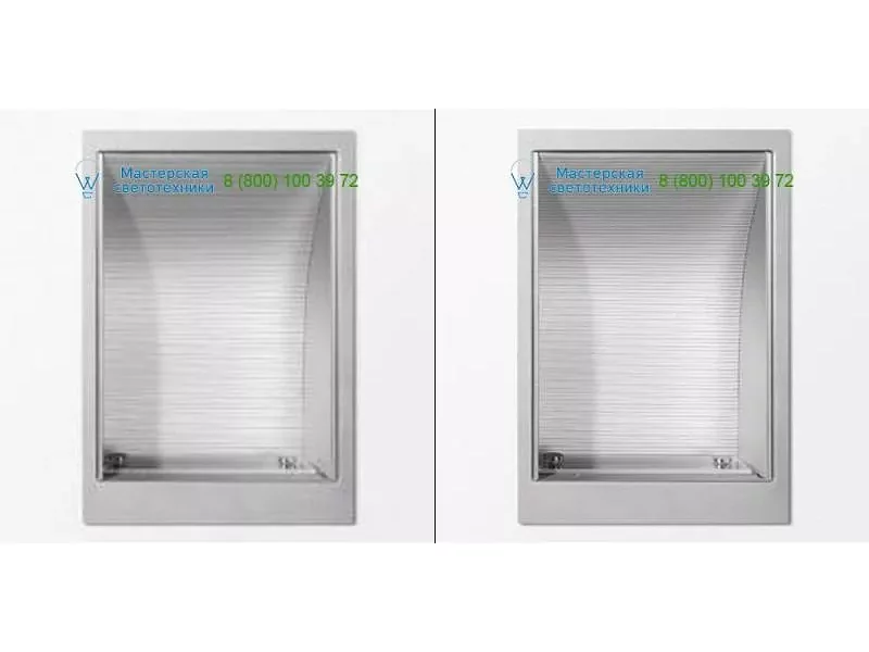 1236PL18W PSM Lighting alu grey, светильник > Wall lights > Recessed