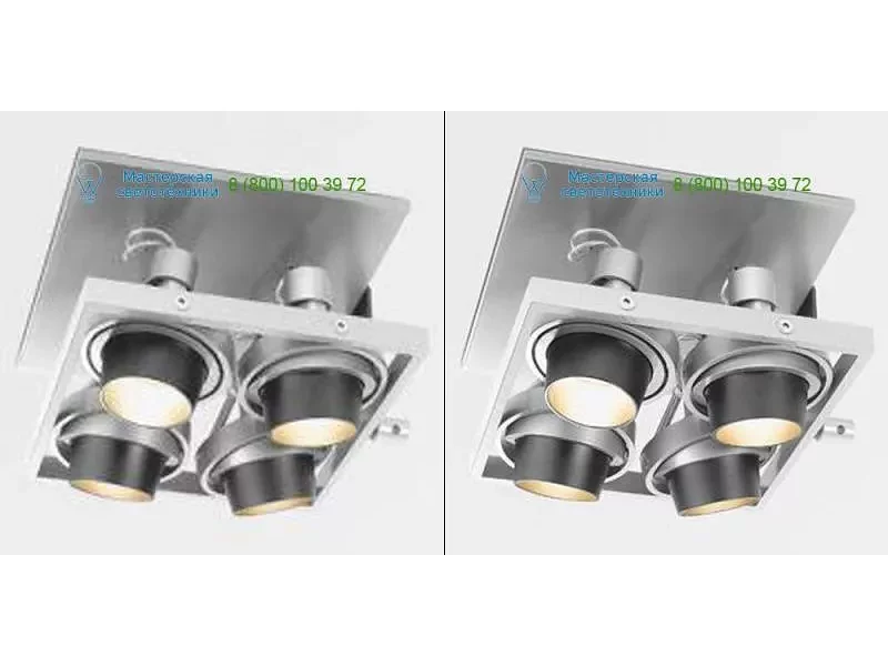 HERO.ES50.14 alu satin PSM Lighting, светильник > Ceiling lights > Recessed lights