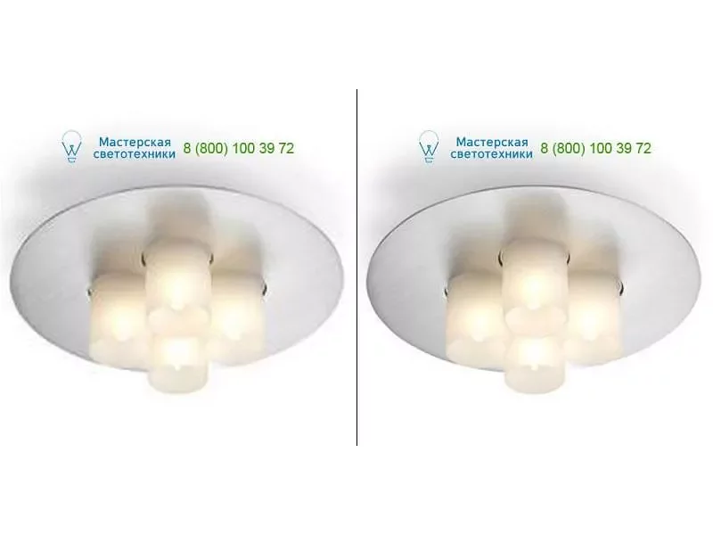 PSM Lighting alu satin 998.14, накладной светильник