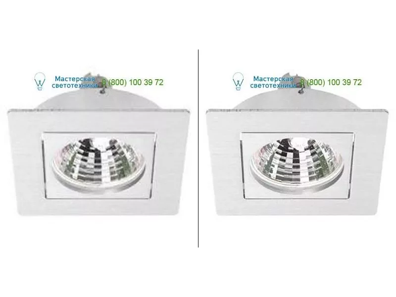 CASRMES50.14.2 alu satin/black PSM Lighting, светильник > Ceiling lights > Recessed lights