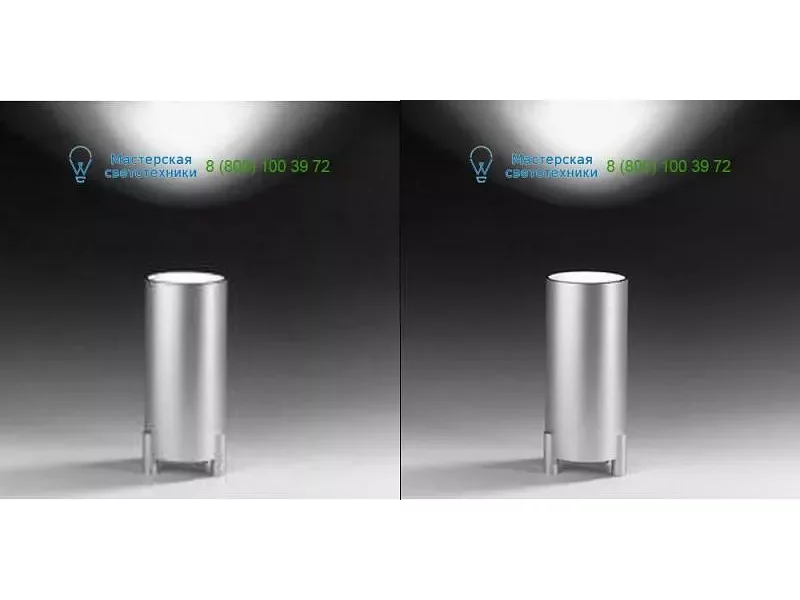 905.11 metallic grey PSM Lighting, настольная лампа