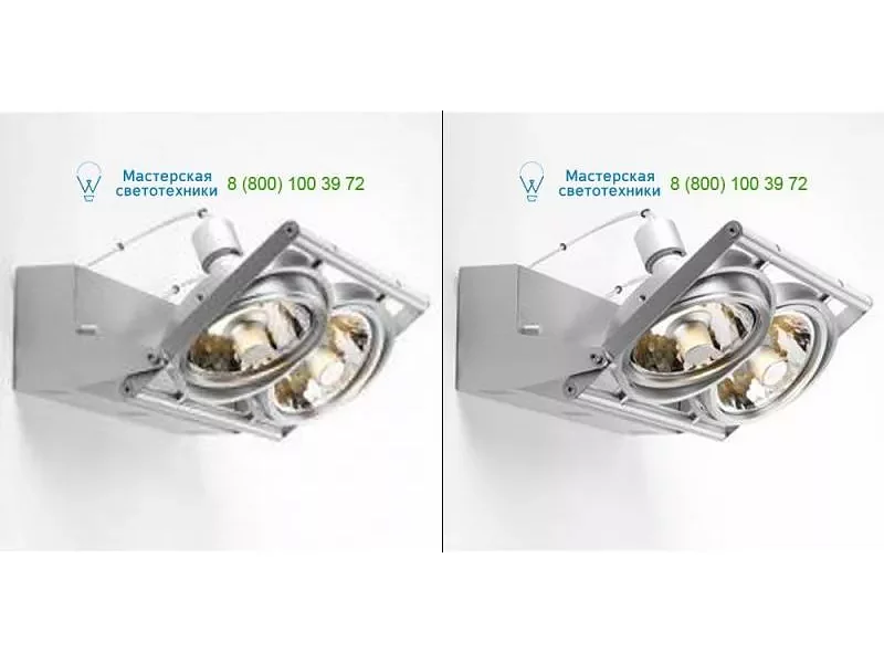 1442.14 PSM Lighting alu satin, накладной светильник > Spotlights