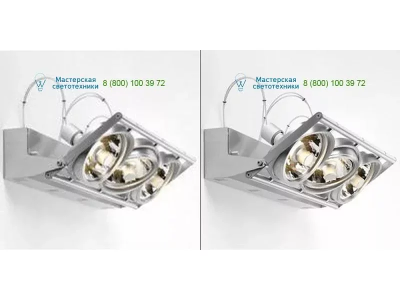 Alu satin PSM Lighting 1463.14, накладной светильник > Spotlights