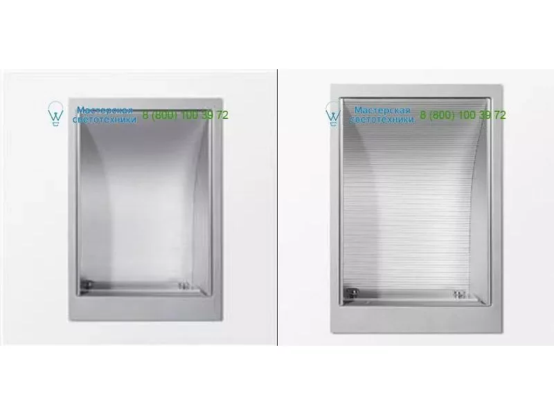 1235A alu grey PSM Lighting, светильник > Wall lights > Recessed