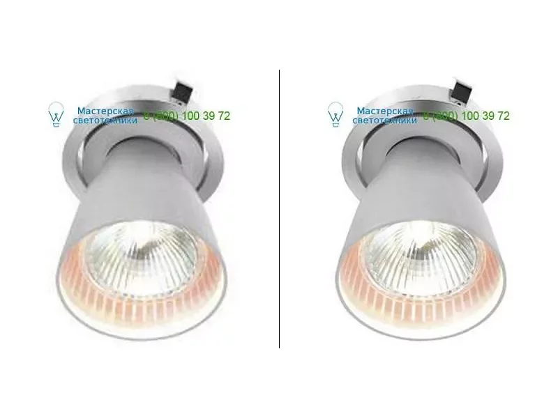 Black/anodised alu CASPOLKDC.2.40 PSM Lighting, светильник > Ceiling lights > Recessed lig