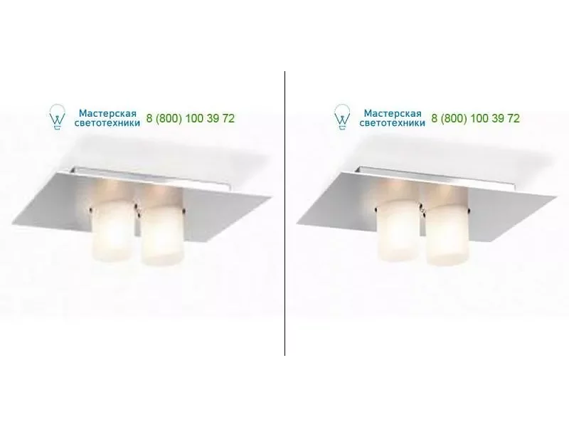PSM Lighting alu satin 912.14, накладной светильник